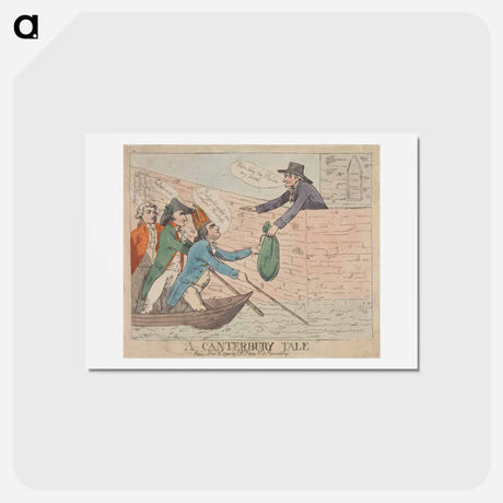 アートポストカード-A Canterbury Tale
 - イェール大学アートギャラリー Postcard.