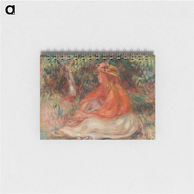 アートメモ帳-Seated Woman
 - バーンズ・コレクション Memo.
