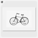 アートポスター-Psycho Cycles Bicycle
 - 大英図書館 Poster.