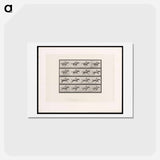 アートポストカード-Galloping Horse and Rider
 - エドワード マイブリッジ Postcard.
