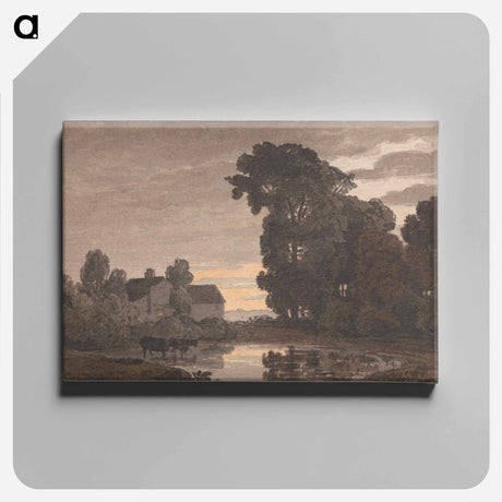アートパネル-The Pool at Evening
 - イェール大学アートギャラリー Canvas.