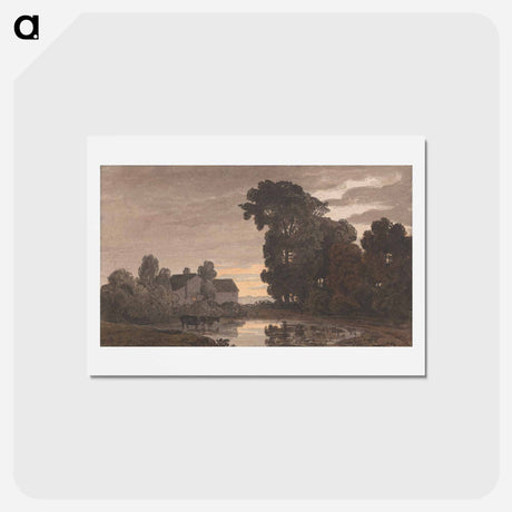 アートポストカード-The Pool at Evening
 - イェール大学アートギャラリー Postcard.