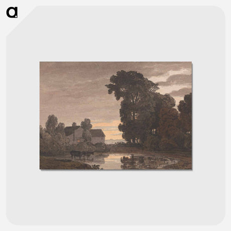 アートポストカード-The Pool at Evening
 - イェール大学アートギャラリー Postcard.