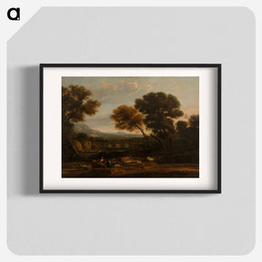 アートポスター-Pastoral Landscape
 - バーンズ・コレクション Poster.