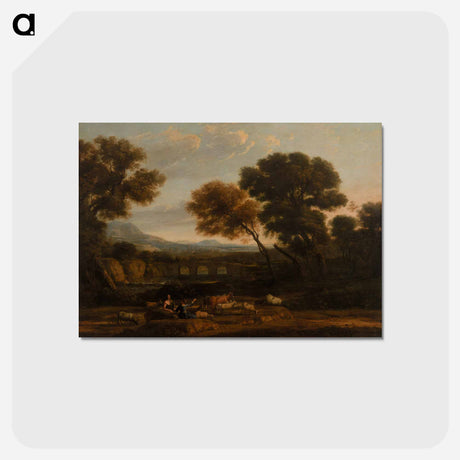 アートポストカード-Pastoral Landscape
 - バーンズ・コレクション Postcard.