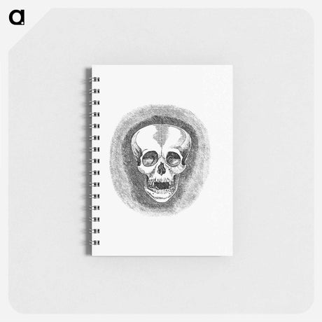 アートメモ帳-Skull from Two Years in Peru
 - 大英図書館 Memo.