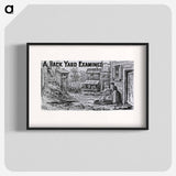 アートポスター-Backyard Examined
 - 国立医学図書館 Poster.