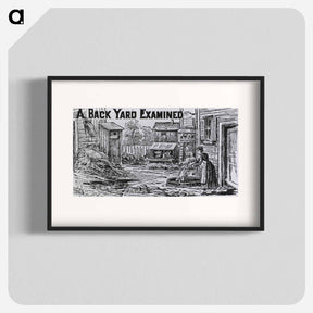 アートポスター-Backyard Examined
 - 国立医学図書館 Poster.