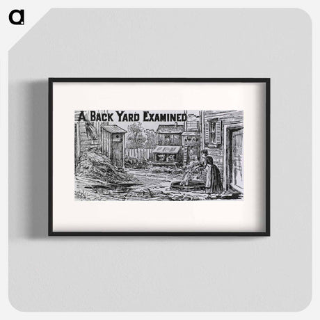 アートポスター-Backyard Examined
 - 国立医学図書館 Poster.