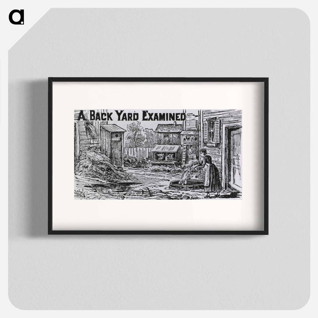 アートポスター-Backyard Examined
 - 国立医学図書館 Poster.