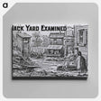 アートパネル-Backyard Examined
 - 国立医学図書館 Canvas.