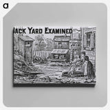 アートパネル-Backyard Examined
 - 国立医学図書館 Canvas.