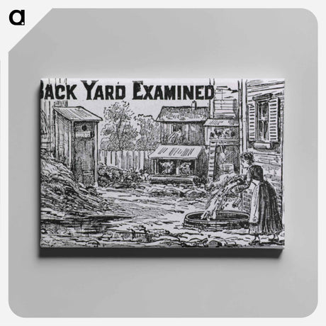 アートパネル-Backyard Examined
 - 国立医学図書館 Canvas.
