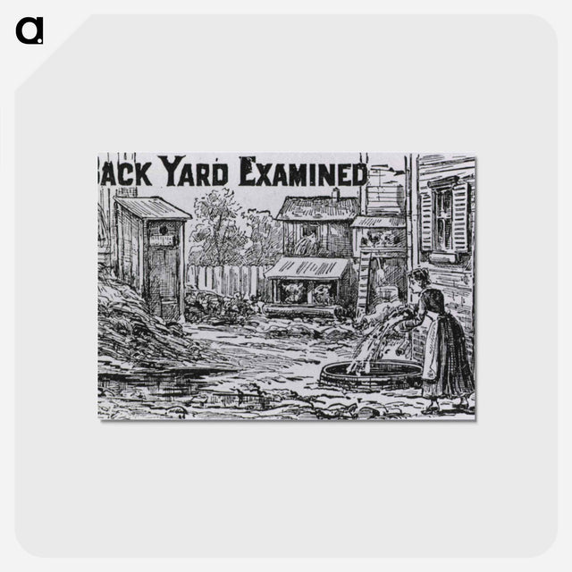 アートポストカード-Backyard Examined
 - 国立医学図書館 Postcard.