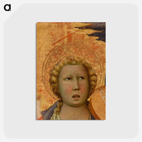 アートポストカード-Head of an Angel
 - バーンズ・コレクション Postcard.