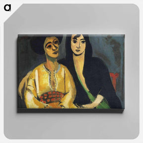 アートパネル-Aicha and Laurette - アンリ マティス Canvas.