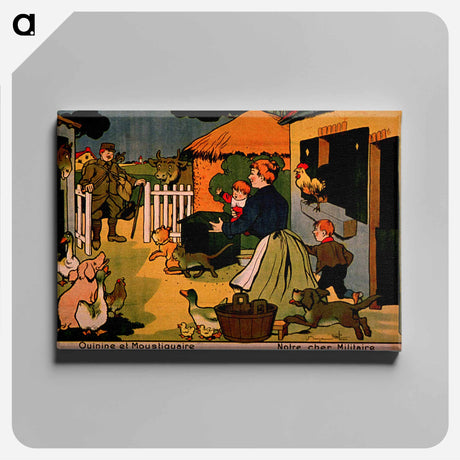 アートパネル-Rentrée d'Orient
 - 国立医学図書館 Canvas.