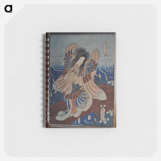 アートメモ帳-Triptych of Winged Figures
 - 歌川 国貞 Memo.
