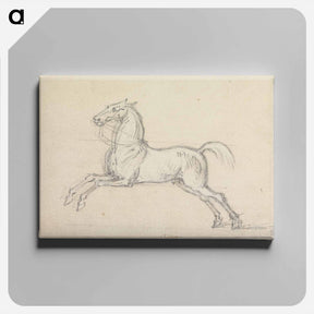 アートパネル-Flying Childers Galloping to Left: Bridled but not Saddled
 - イェール大学アートギャラリー Canvas.