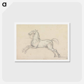 アートポストカード-Flying Childers Galloping to Left: Bridled but not Saddled
 - イェール大学アートギャラリー Postcard.