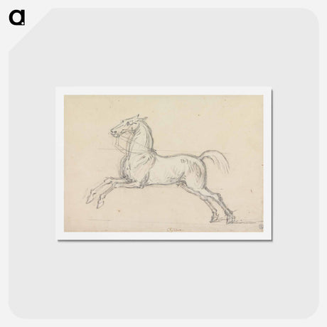 アートポストカード-Flying Childers Galloping to Left: Bridled but not Saddled
 - イェール大学アートギャラリー Postcard.