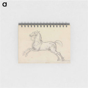アートメモ帳-Flying Childers Galloping to Left: Bridled but not Saddled
 - イェール大学アートギャラリー Memo.
