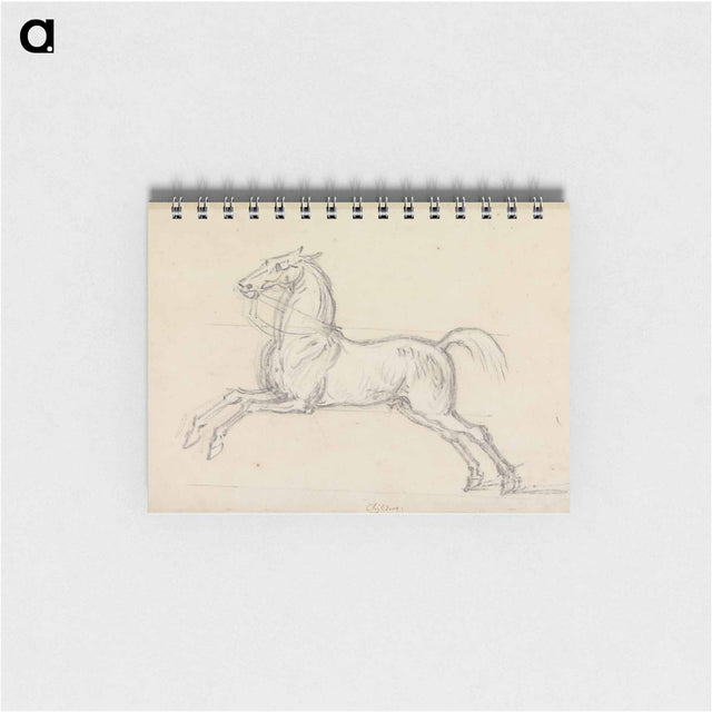アートメモ帳-Flying Childers Galloping to Left: Bridled but not Saddled
 - イェール大学アートギャラリー Memo.