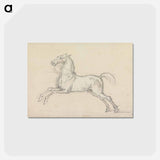 アートポストカード-Flying Childers Galloping to Left: Bridled but not Saddled
 - イェール大学アートギャラリー Postcard.