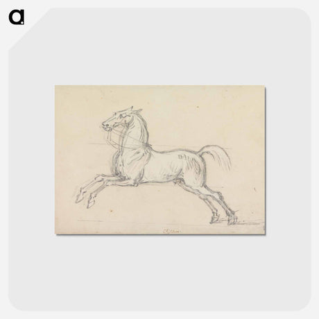 アートポストカード-Flying Childers Galloping to Left: Bridled but not Saddled
 - イェール大学アートギャラリー Postcard.