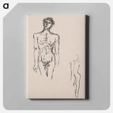 The figure of a man - アーノルド ピーター ワイズ クビンチャン Canvas.