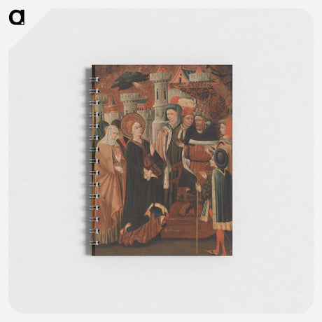 アートメモ帳-Saint Catherine before Pope Gregory XI
 - バーンズ・コレクション Memo.