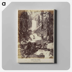 アートパネル-Pi-wy-ack, (Cataract of Diamonds). Vernal, 350 Feet Fall
 - エドワード マイブリッジ Canvas.