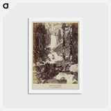 アートポストカード-Pi-wy-ack, (Cataract of Diamonds). Vernal, 350 Feet Fall
 - エドワード マイブリッジ Postcard.