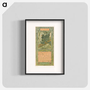 アートポスター-Kalenderblad juni met zwarte eend - テオ ヴァン ホイテマ Poster.