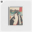 アートメモ帳-Portrait of a Man with Toothpick in Kimono
 - 歌川 国貞 Memo.