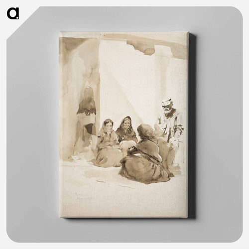 From Toledo II - Albert Edelfelt Canvas.