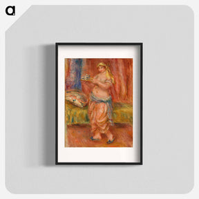 アートポスター-Odalisque with Tea Set
 - バーンズ・コレクション Poster.