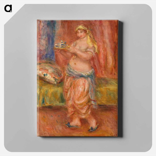アートパネル-Odalisque with Tea Set
 - バーンズ・コレクション Canvas.