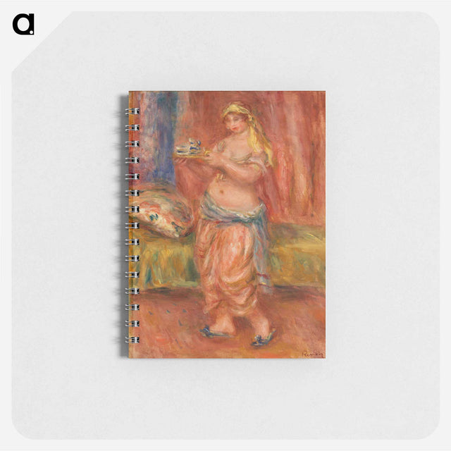 アートメモ帳-Odalisque with Tea Set
 - バーンズ・コレクション Memo.