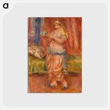 アートポストカード-Odalisque with Tea Set
 - バーンズ・コレクション Postcard.