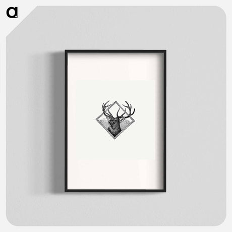 アートポスター-Deer Head Illustration, The Queen's Jubilee and Toronto "Called Back"
 - 大英図書館 Poster.