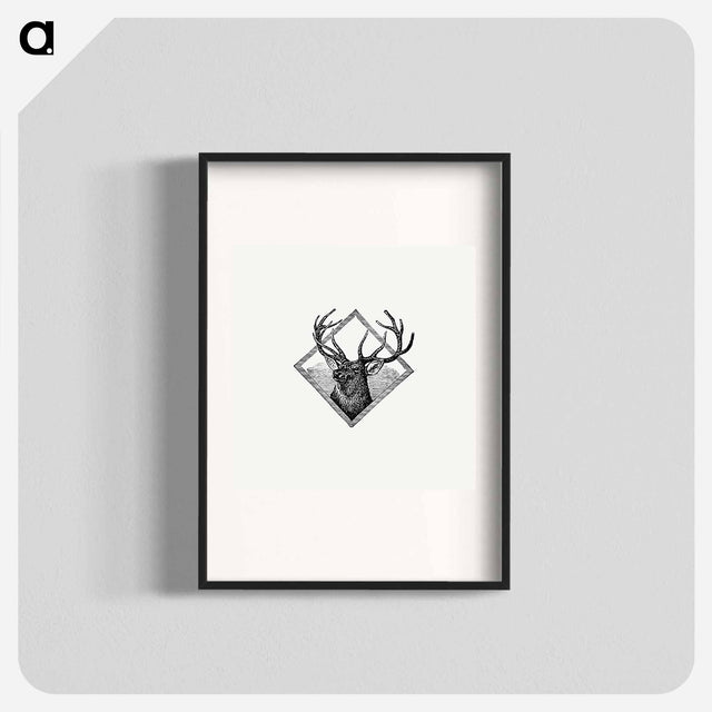 アートポスター-Deer Head Illustration, The Queen's Jubilee and Toronto "Called Back"
 - 大英図書館 Poster.