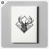 アートパネル-Deer Head Illustration, The Queen's Jubilee and Toronto "Called Back"
 - 大英図書館 Canvas.
