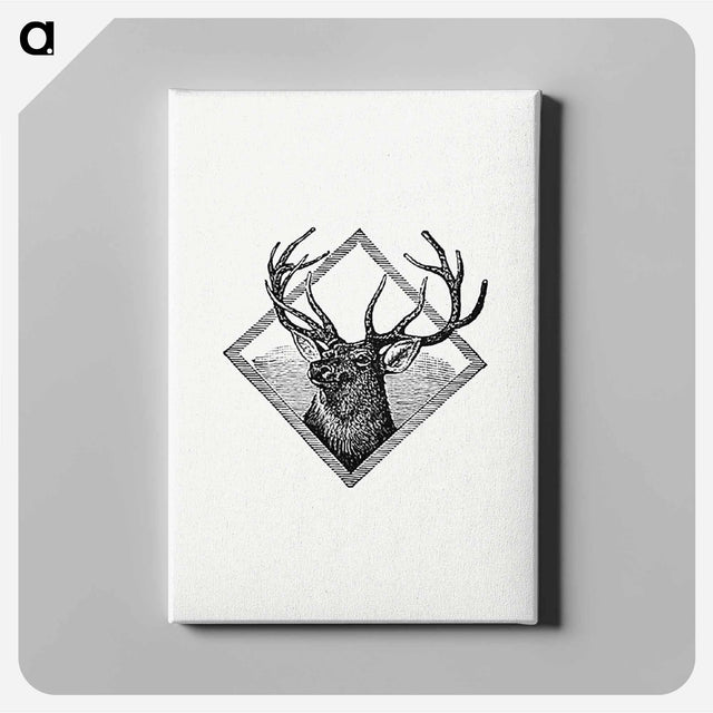アートパネル-Deer Head Illustration, The Queen's Jubilee and Toronto "Called Back"
 - 大英図書館 Canvas.