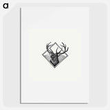 アートポスター-Deer Head Illustration, The Queen's Jubilee and Toronto "Called Back"
 - 大英図書館 Poster.