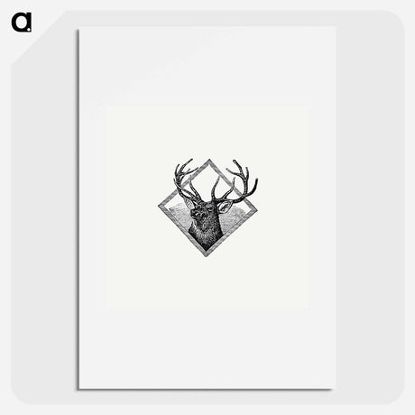 アートポスター-Deer Head Illustration, The Queen's Jubilee and Toronto "Called Back"
 - 大英図書館 Poster.