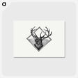 アートポストカード-Deer Head Illustration, The Queen's Jubilee and Toronto "Called Back"
 - 大英図書館 Postcard.