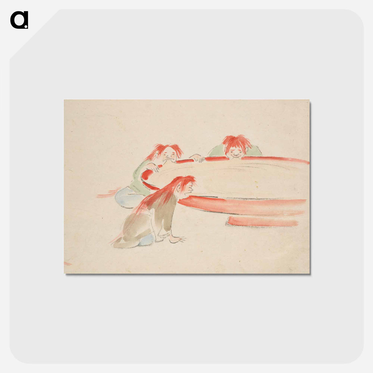 アートポストカード-Album of Ichiryusai Hiroshige's Sketches
 - 歌川 広重 Postcard.