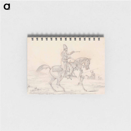 アートメモ帳-Scraps, no. 34: Mounted Mameluke Pointing a Pistol
 - イェール大学アートギャラリー Memo.