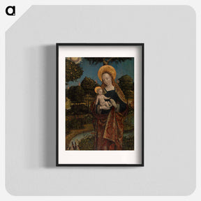 アートポスター-Madonna and Child
 - バーンズ・コレクション Poster.